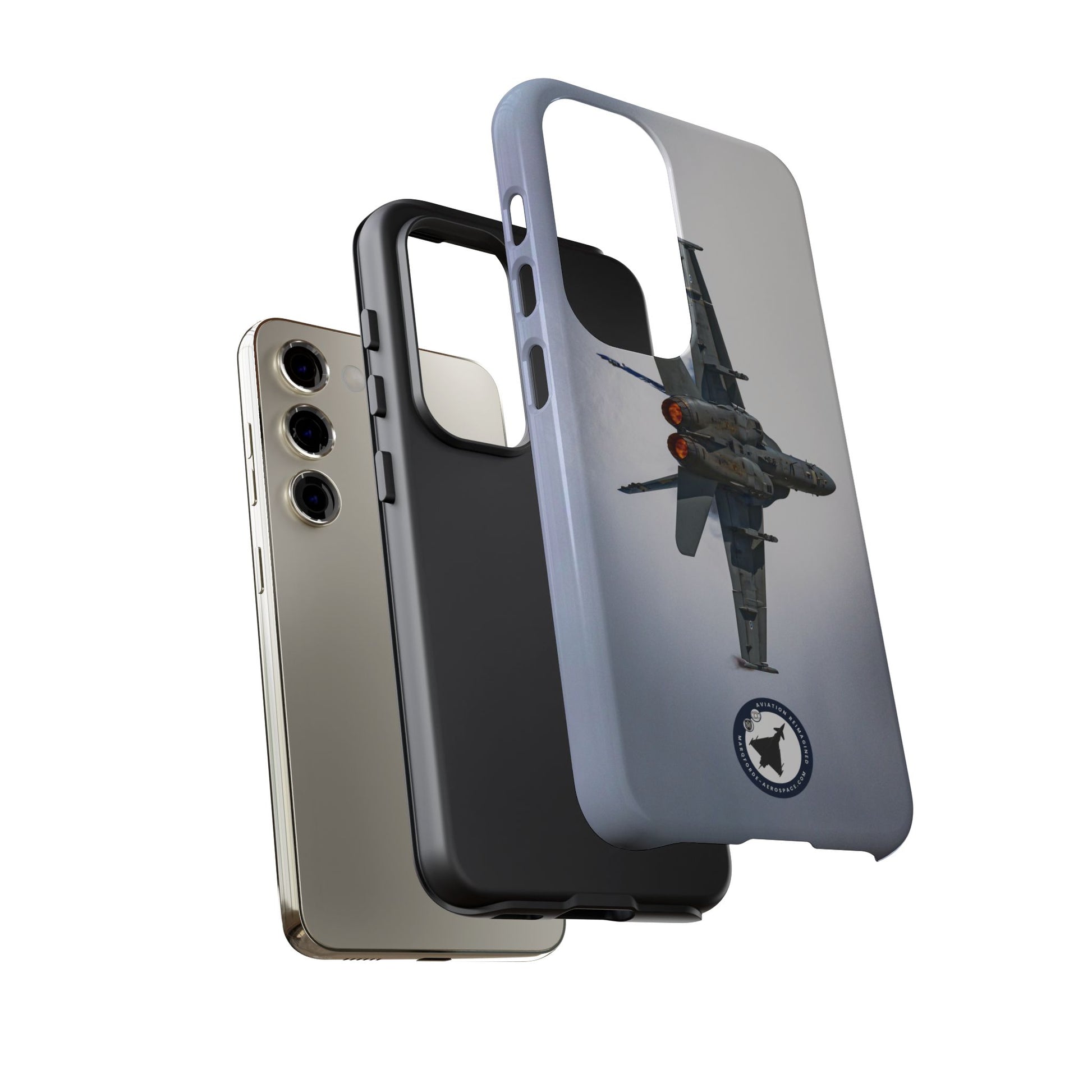 Samsung Tough Case with Unique Finnish F-18 Hornet Art – Military Edition