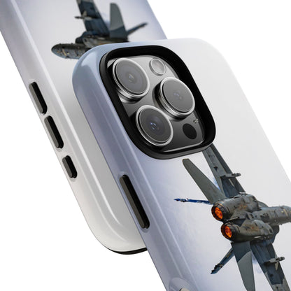 Finnish Air Force Tactical Display – F-18 Hornet iPhone Tough Case