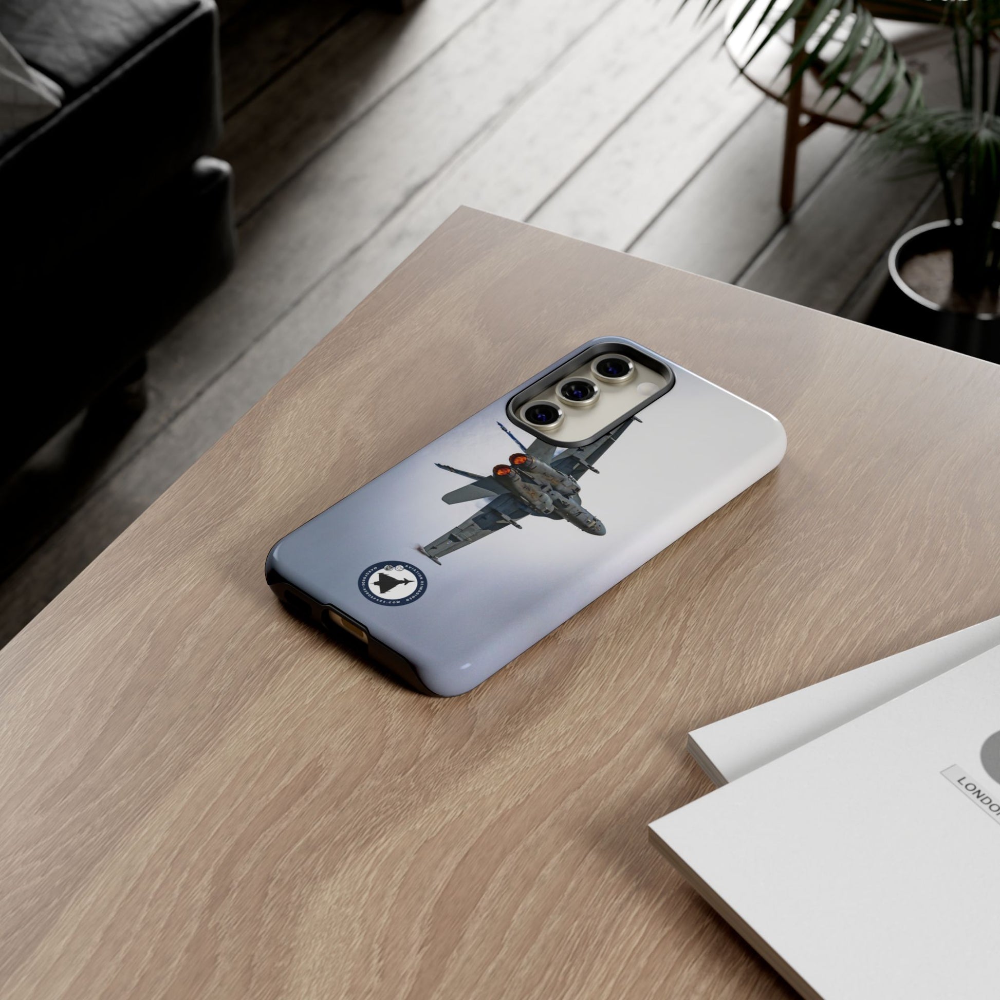 F-18 Hornet Jet Engine Heat Blur – Stunning Samsung Case Print