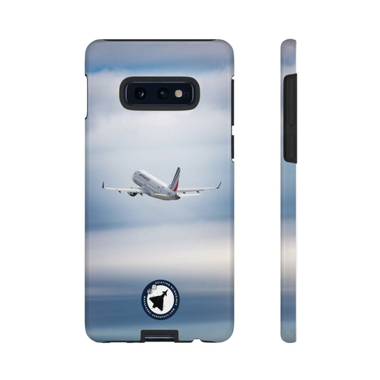 Close-Up of Air France Samsung Case – High-Quality Aircraft Design