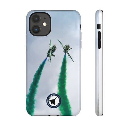 Royal Saudi Hawks iPhone Case – Precision Aerobatic Art