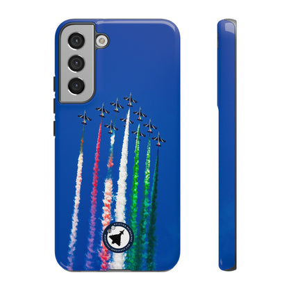 Side View of Frecce Tricolori Jet – Premium Samsung Tough Case Design