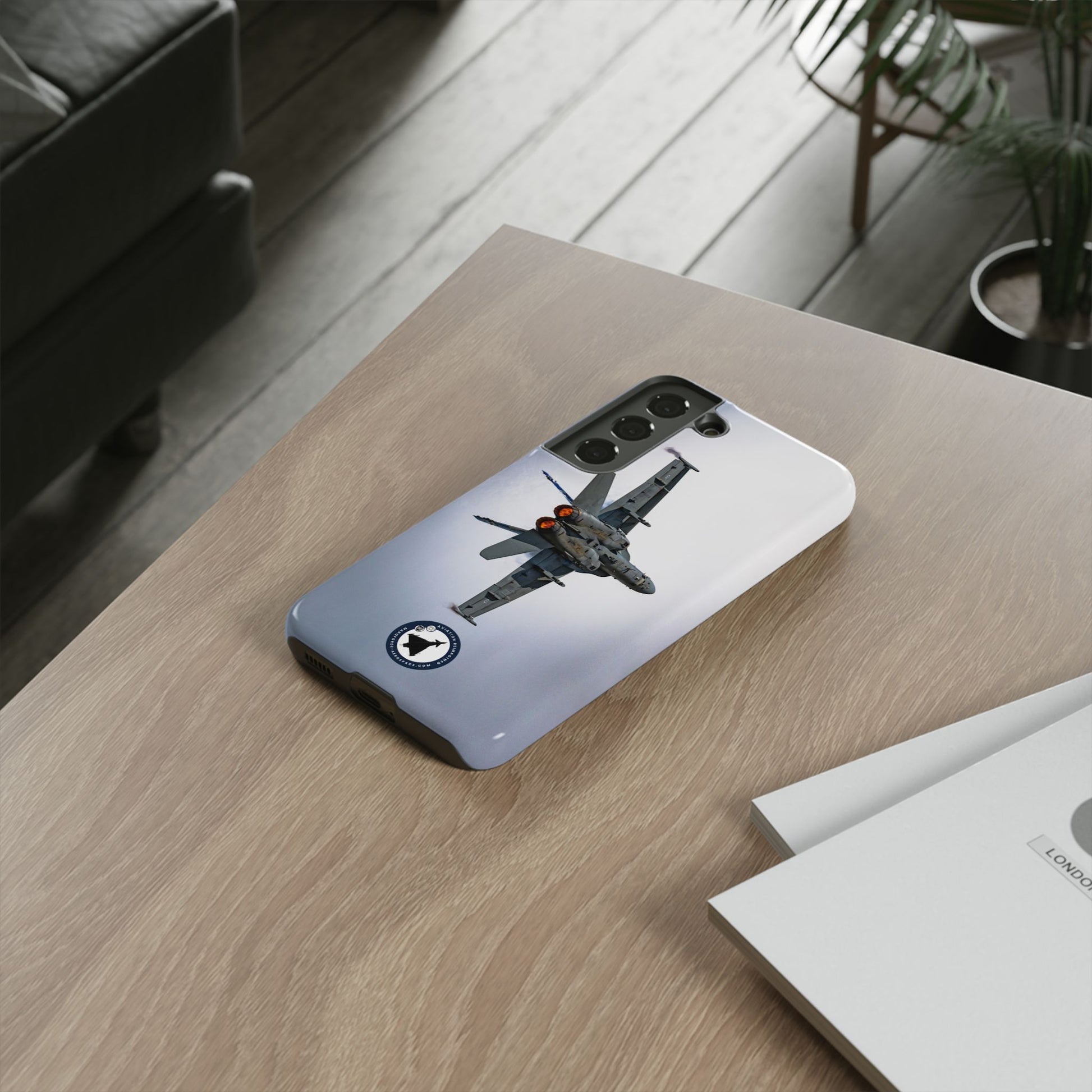 Exclusive Finnish F-18 Hornet Military Aircraft Phone Case – Samsung Edition