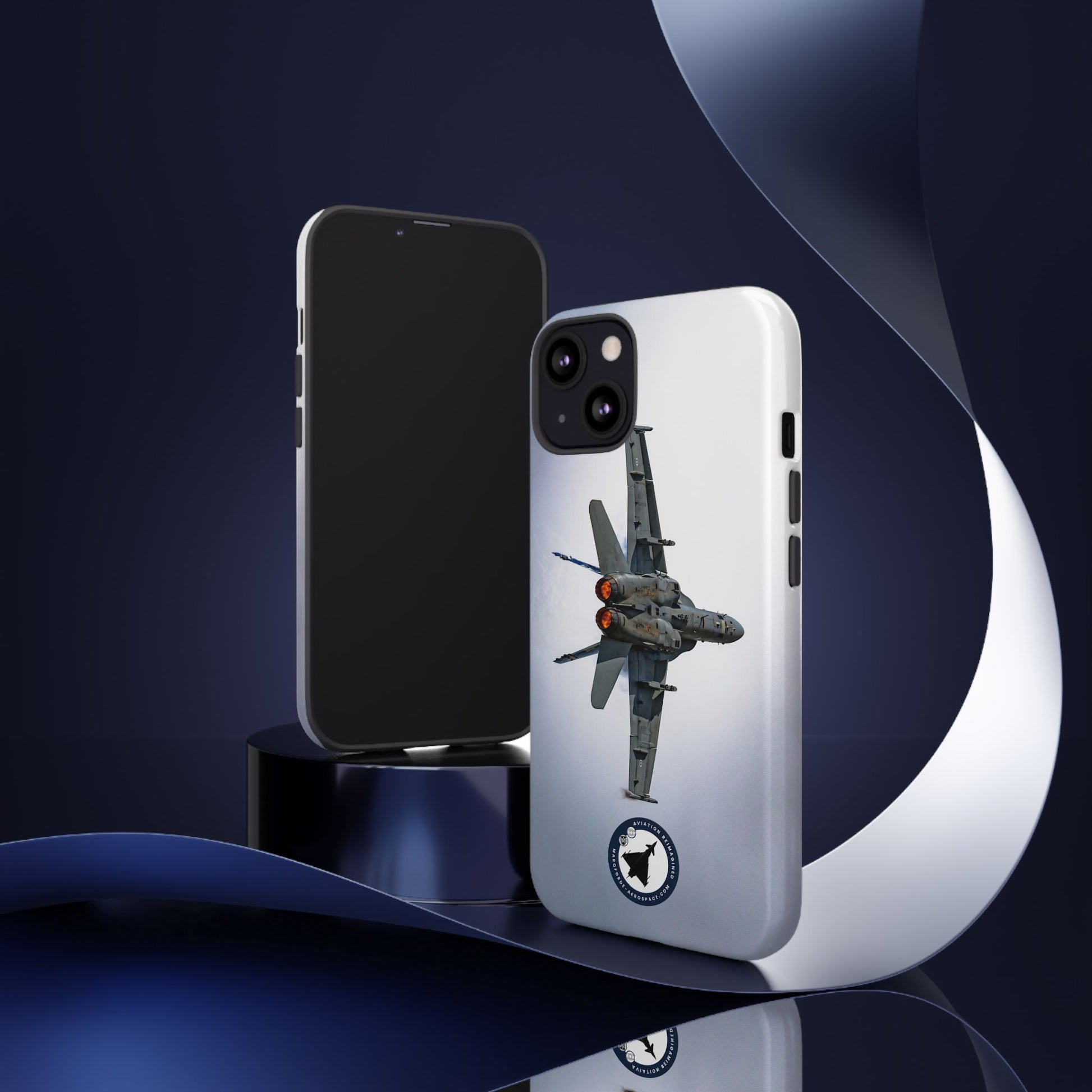 Fighter Jet Dogfight Art – Printed on iPhone Tough Case