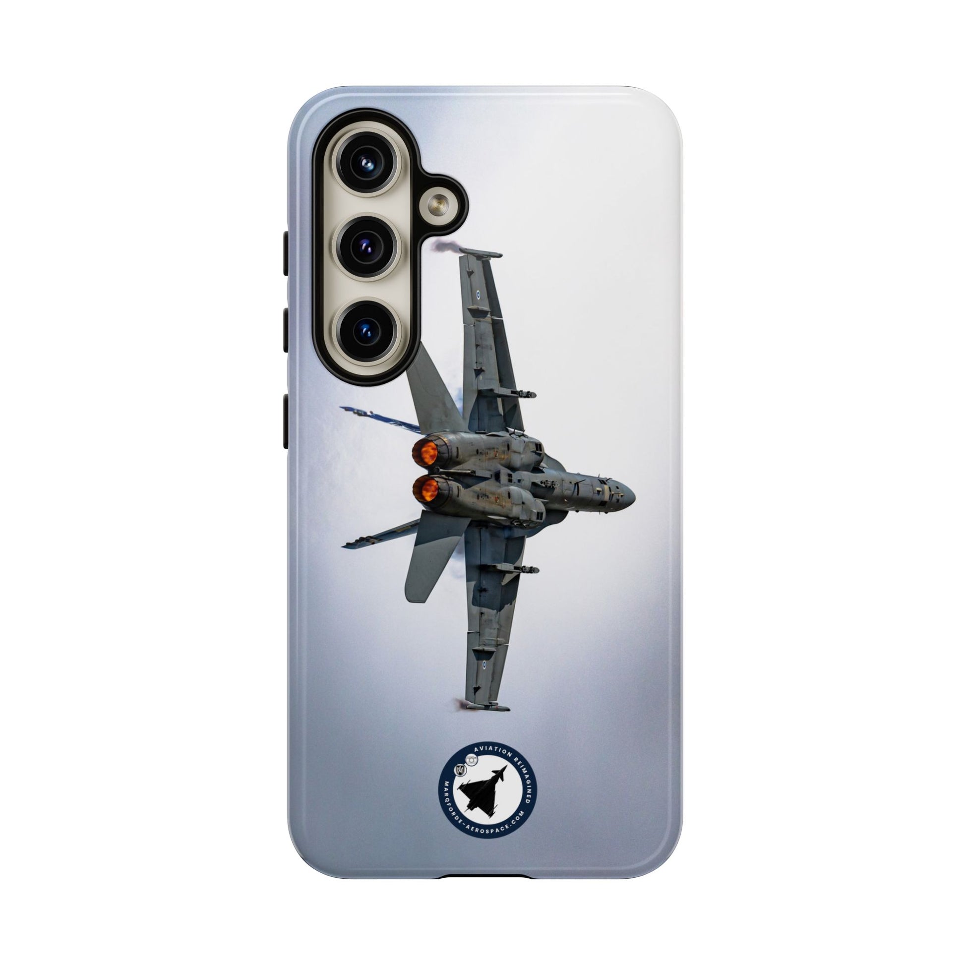 Stylish & Protective Finnish F-18 Hornet Samsung Case – Fighter Jet Edition
