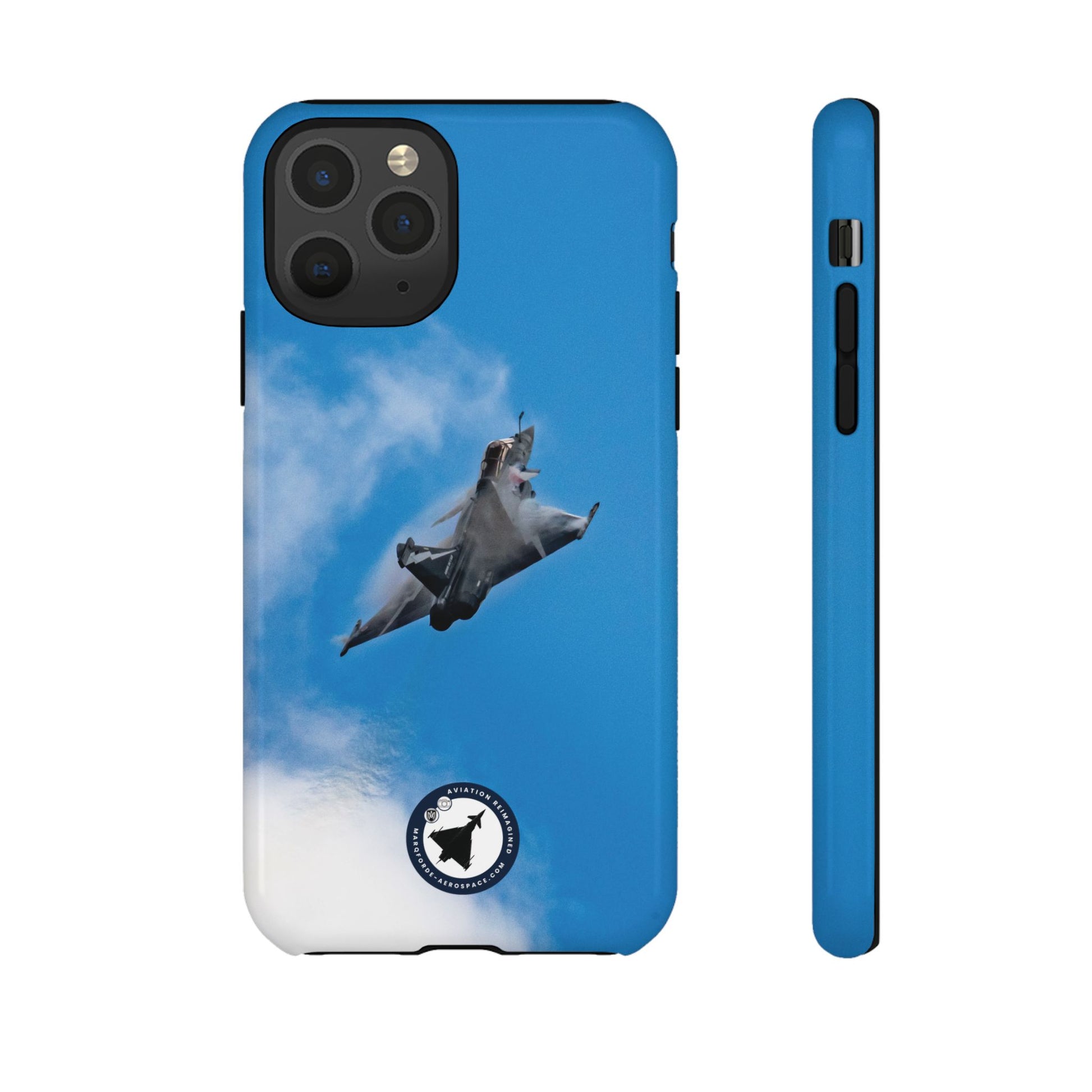 Close-Up of Military Jet on Dassault Rafale iPhone Case