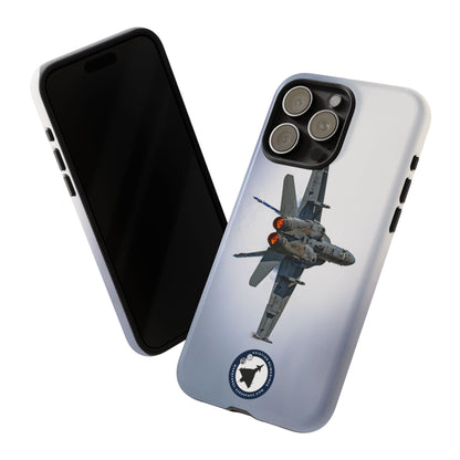 Low-Level Pass of Finnish F-18 Hornet – Printed on iPhone Case