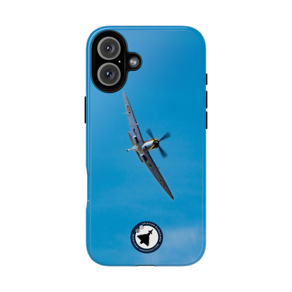 RAF Supermarine Spitfire Taxiing on Runway – Stunning iPhone Case Print