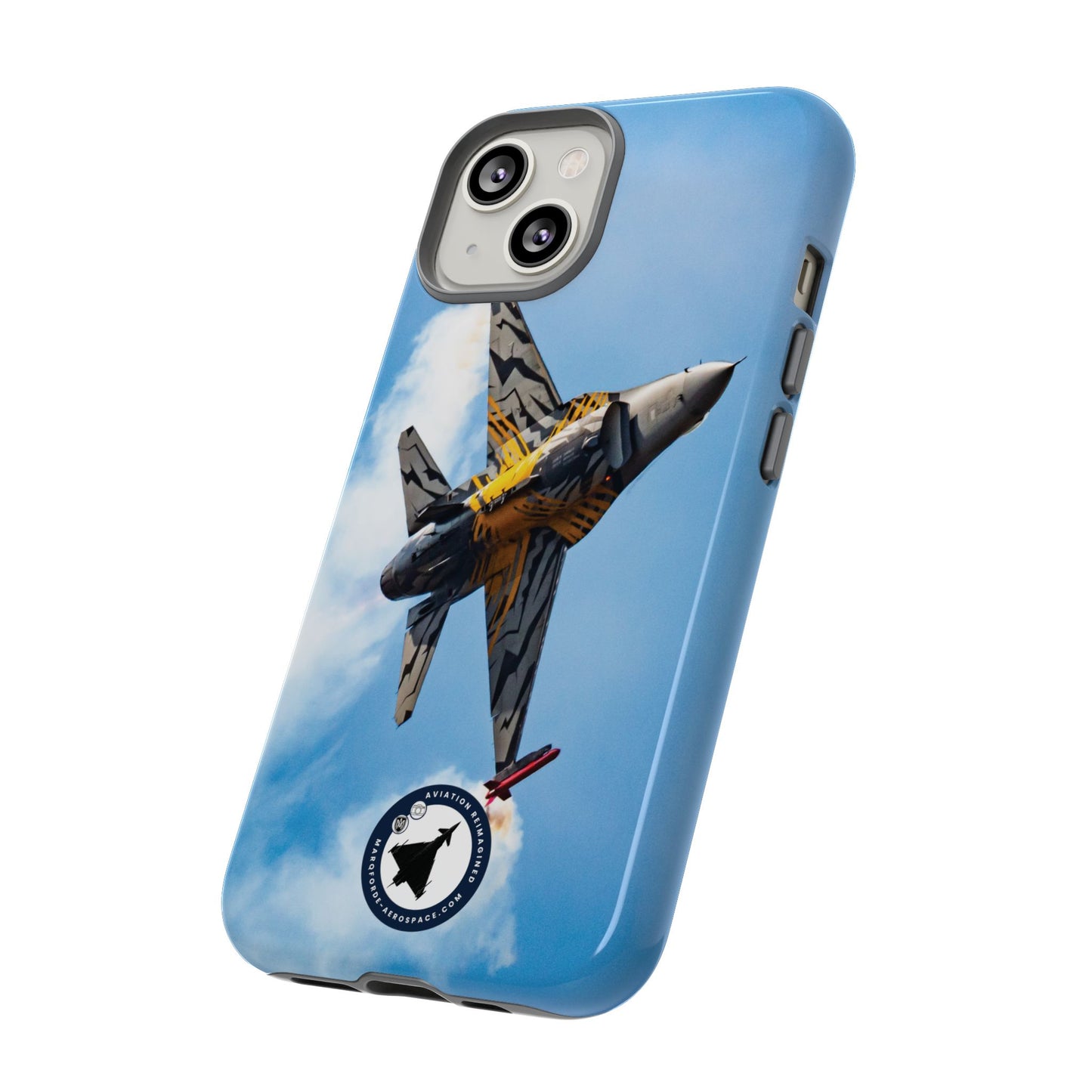 High-Performance Military Jet iPhone Case – F-16 Viper V4