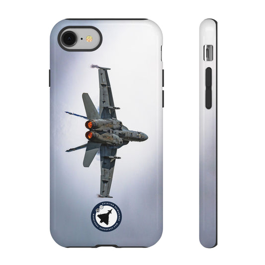 Finnish F-18 Hornet iPhone Tough Case – Premium Aviation-Themed Phone Cover