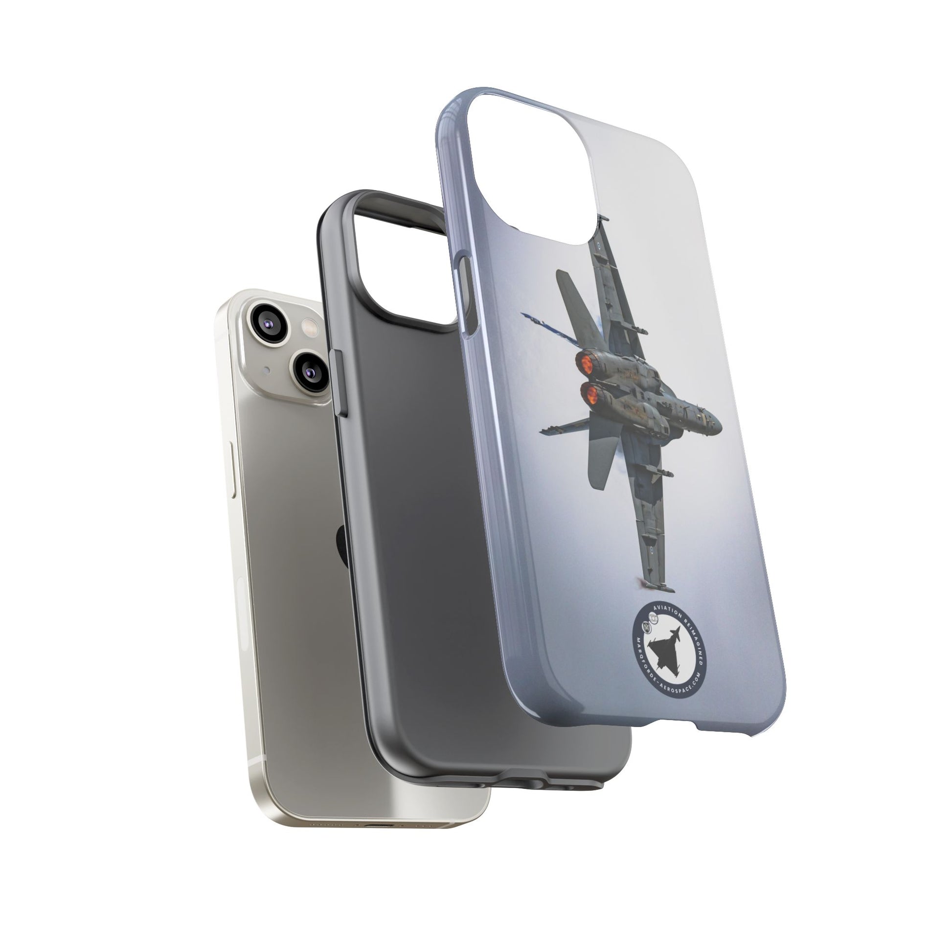 F-18 Hornet Tactical Jet Maneuver – Printed on iPhone Tough Case