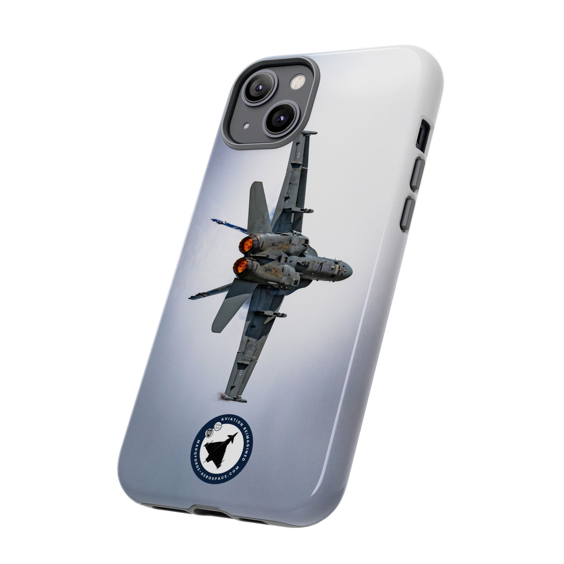 Military Aviation Phone Case – Finnish F-18 Hornet Fighter Jet Edition