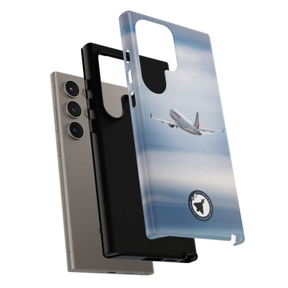 Air France Samsung Case – High-Speed Jet Display in Action