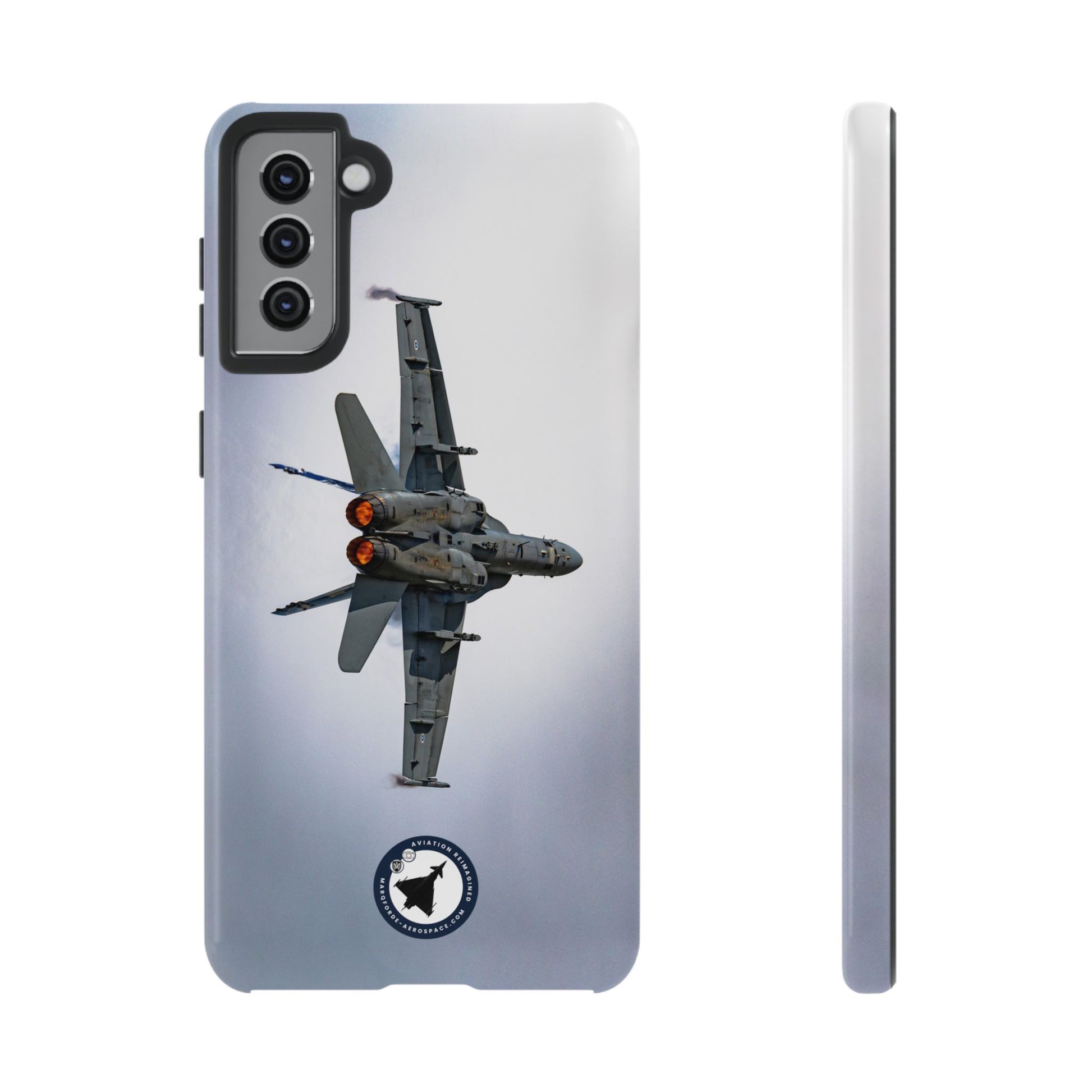 F-18 Hornet in Flight – Stunning Artwork on Samsung Tough Case