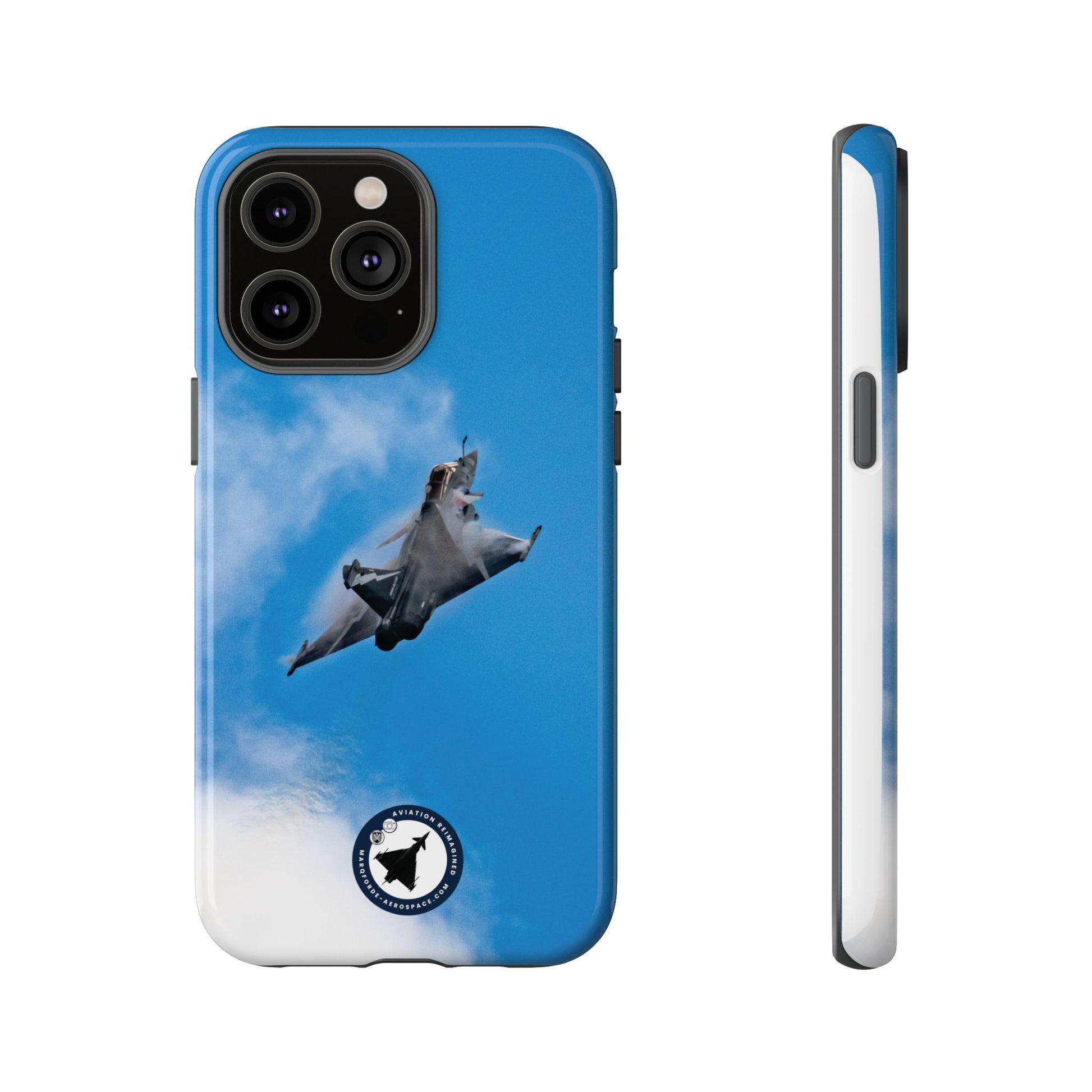Bold Military Jet on Dassault Rafale iPhone Case – Tough Shell