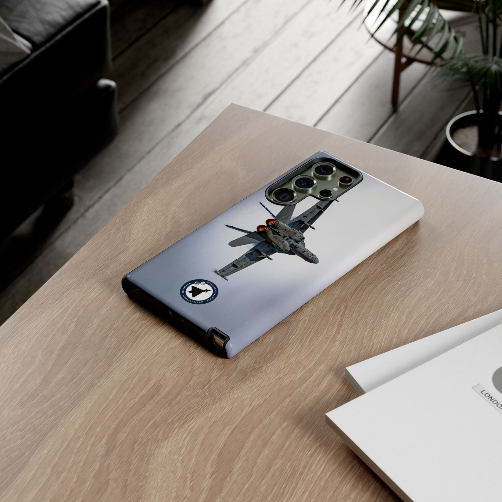 F-18 Hornet Afterburner Glow – High-Definition Samsung Case Print