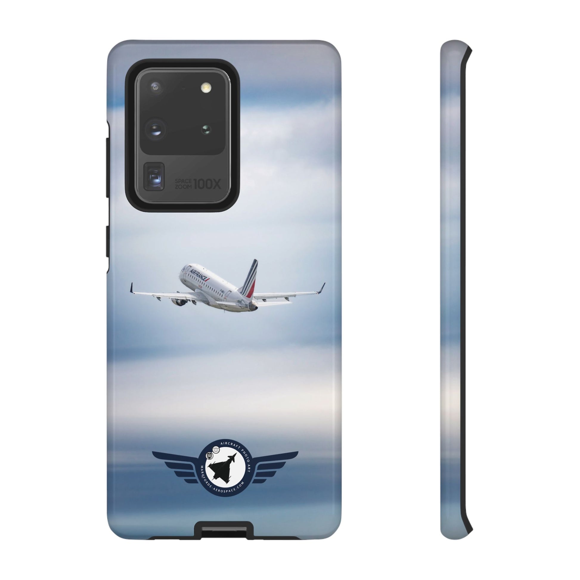 Bold Jet Graphics on Air France Samsung Tough Case