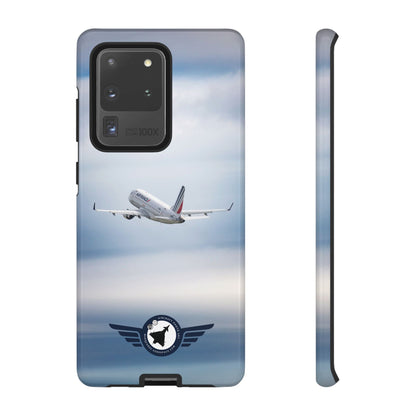 Bold Jet Graphics on Air France Samsung Tough Case