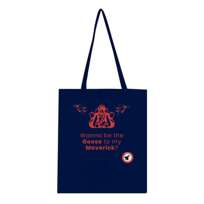 Aviation-Inspired Tote Bag – Goose To My Maverick Dark Edition