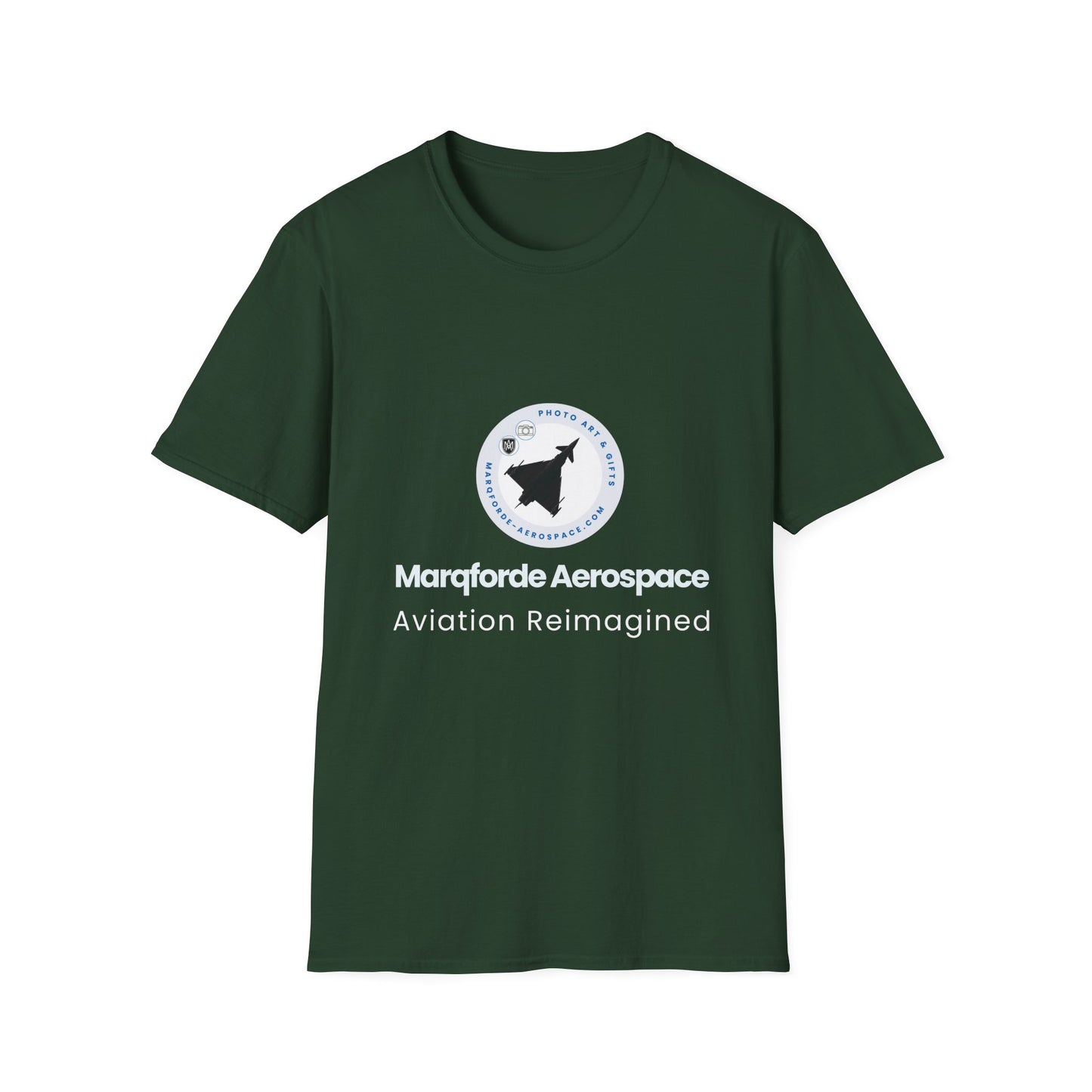 Casual Aviation-Themed T-Shirt – Official Marqforde Aerospace Edition