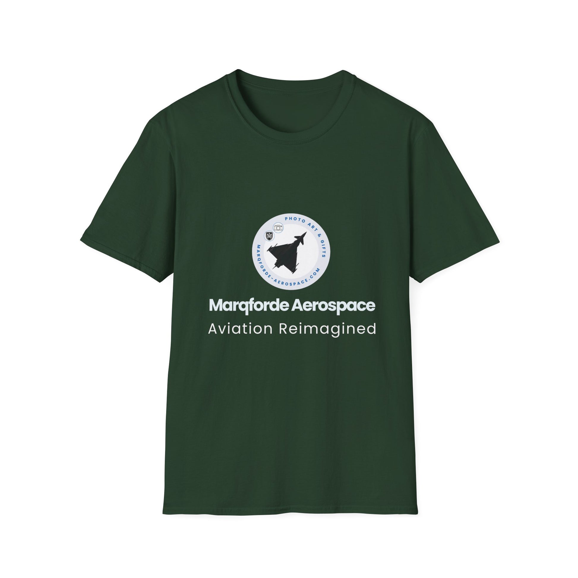 Casual Aviation-Themed T-Shirt – Official Marqforde Aerospace Edition