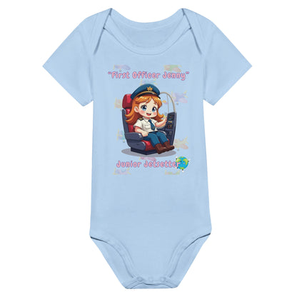 Soft & Cozy Aviation Baby Outfit – Junior Jetsetter Design