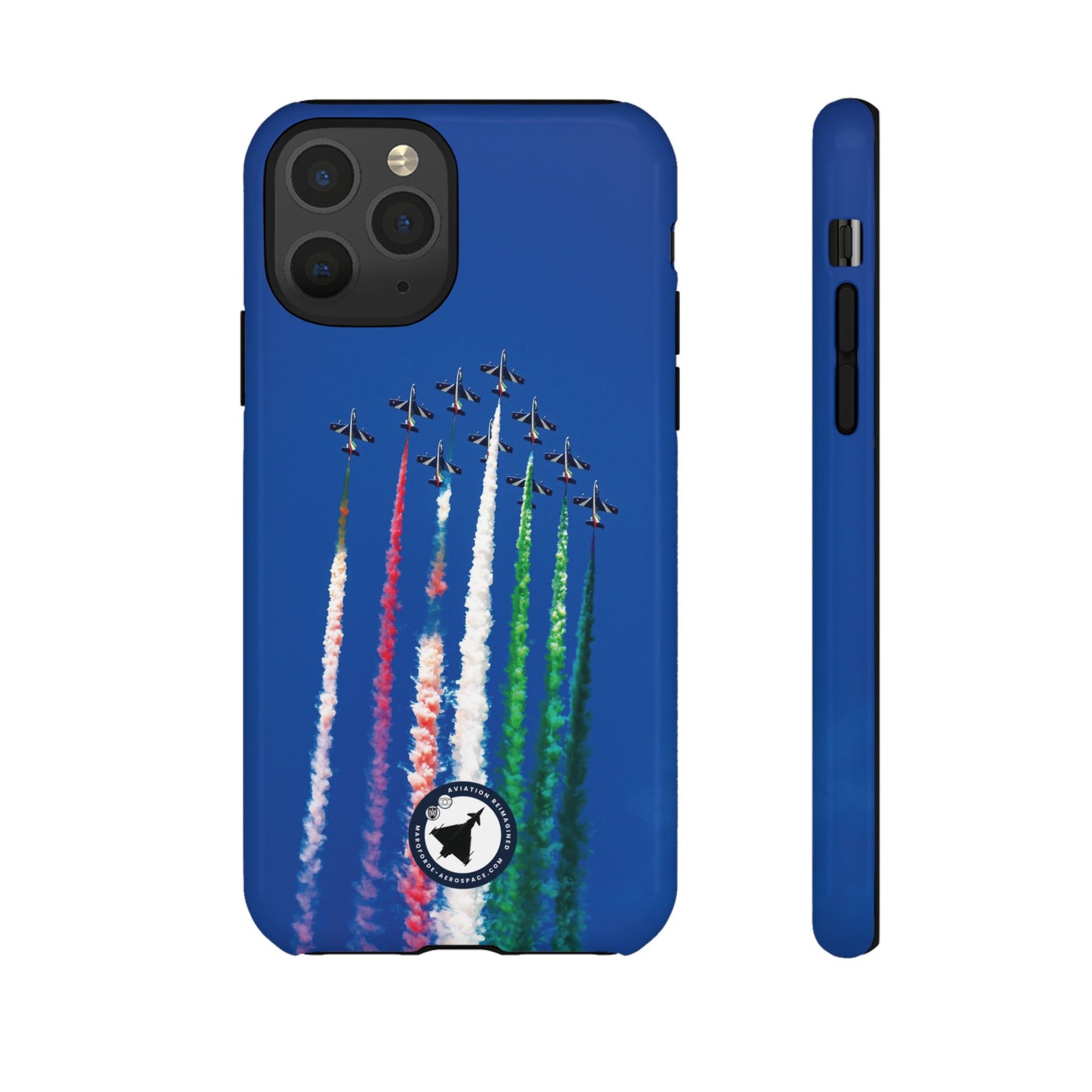 Frecce Tricolori iPhone Case with Precision Flight Display Design