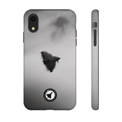 Durable iPhone Case with RAF Eurofighter Typhoon Jet Artwork