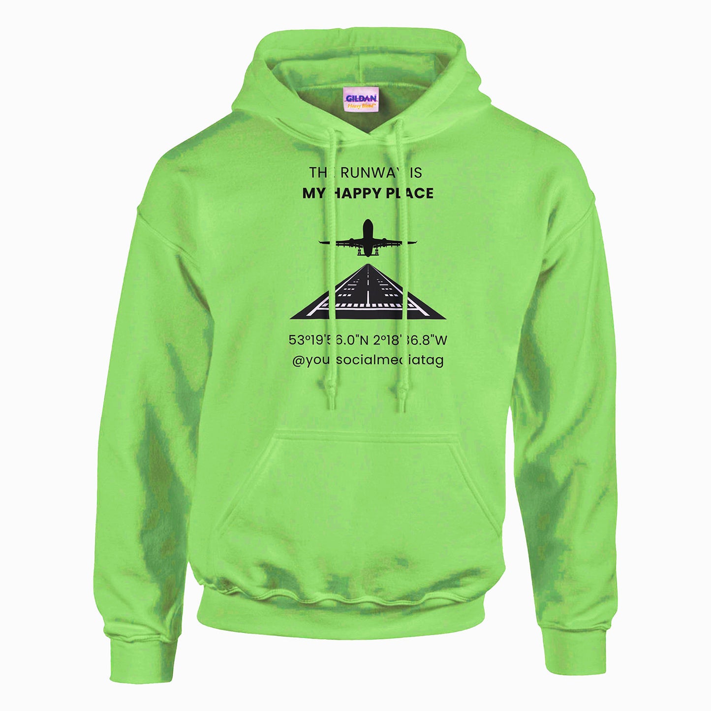 Premium Quality The Runway Is My Happy Place Tee – Soft & Comfortable Fit