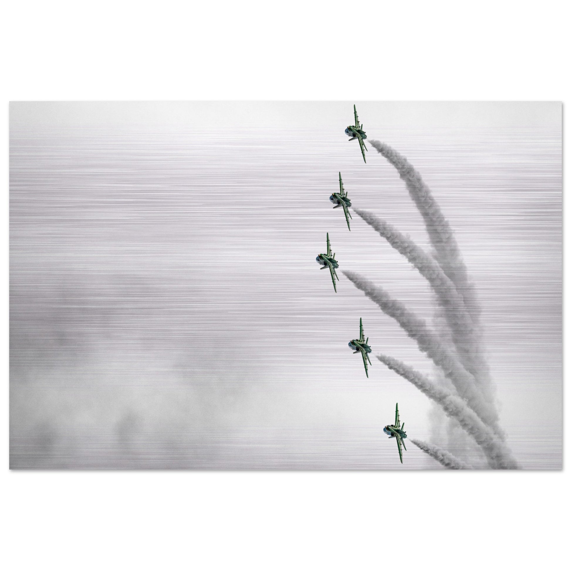 Limited Edition Royal Saudi Hawks Print – Stunning Formation Display