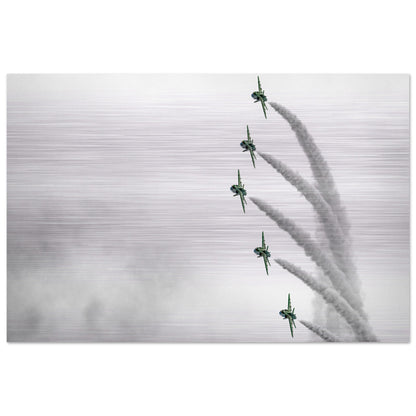 Limited Edition Royal Saudi Hawks Print – Stunning Formation Display