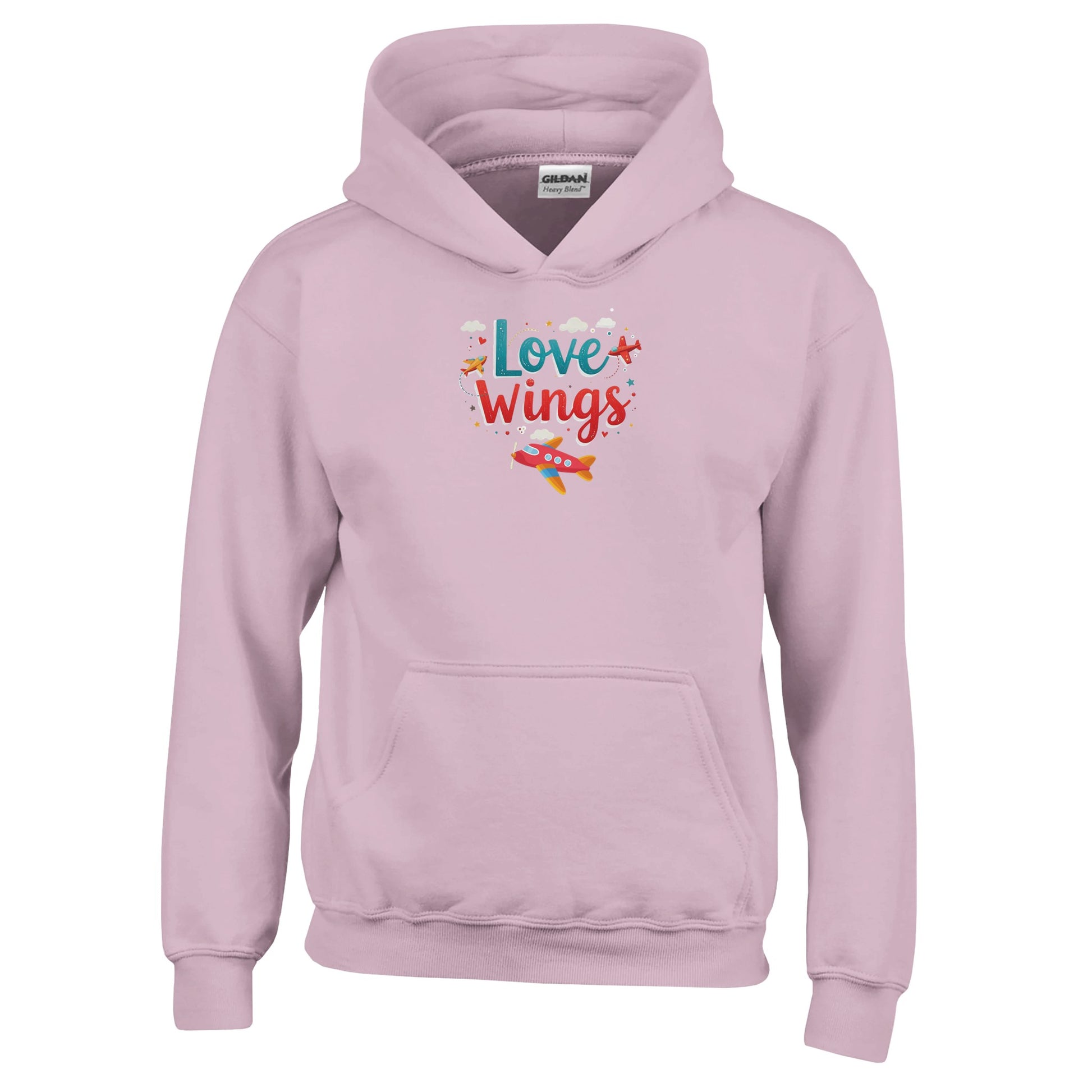 High-Resolution Print Love Wings T-Shirt – Comfortable & Durable