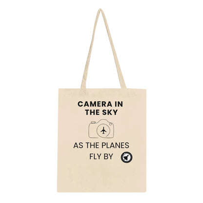 Camera In The Sky Tote Bag – Light Colours Edition