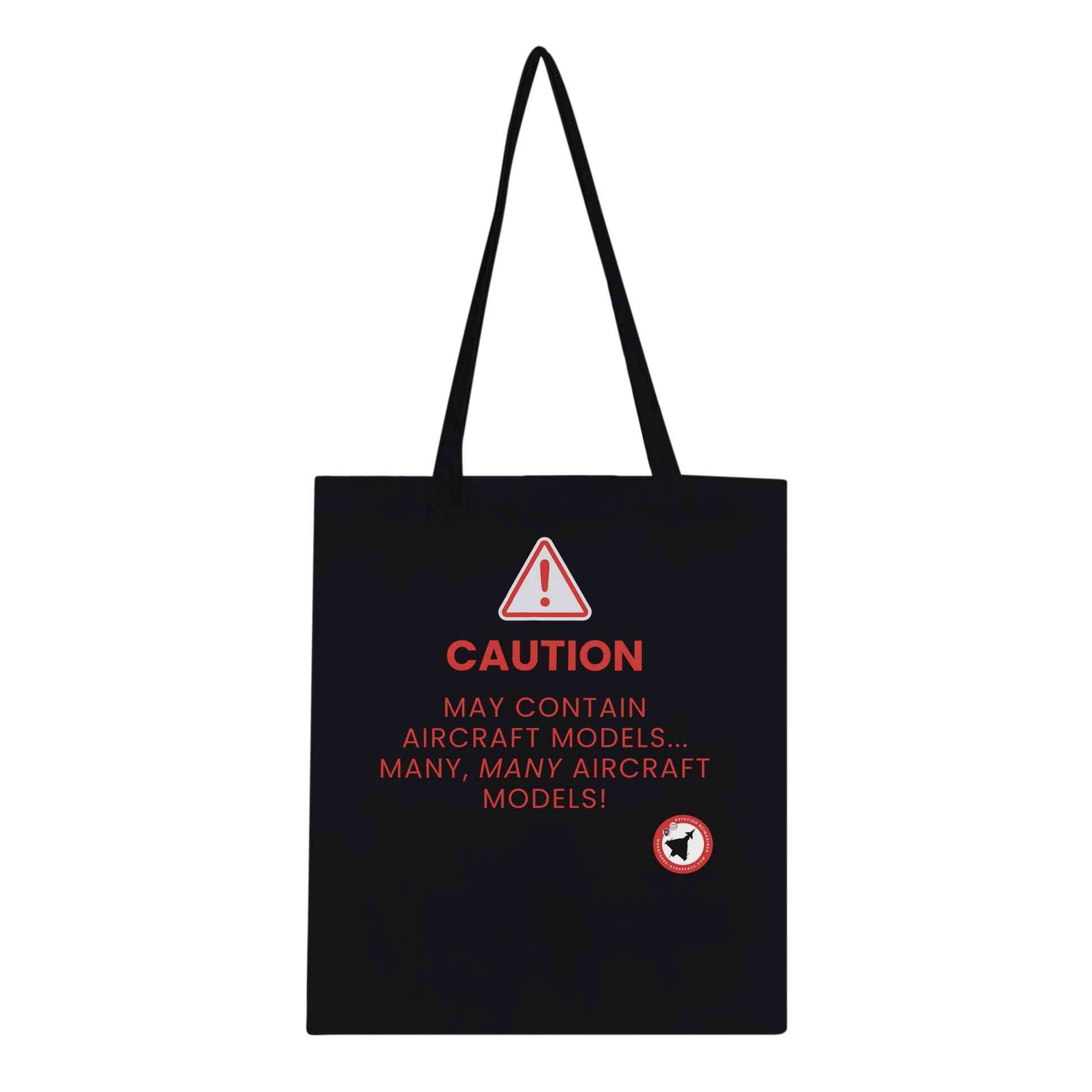 May Contain Aircraft Models Tote Bag – Dark Colours Edition