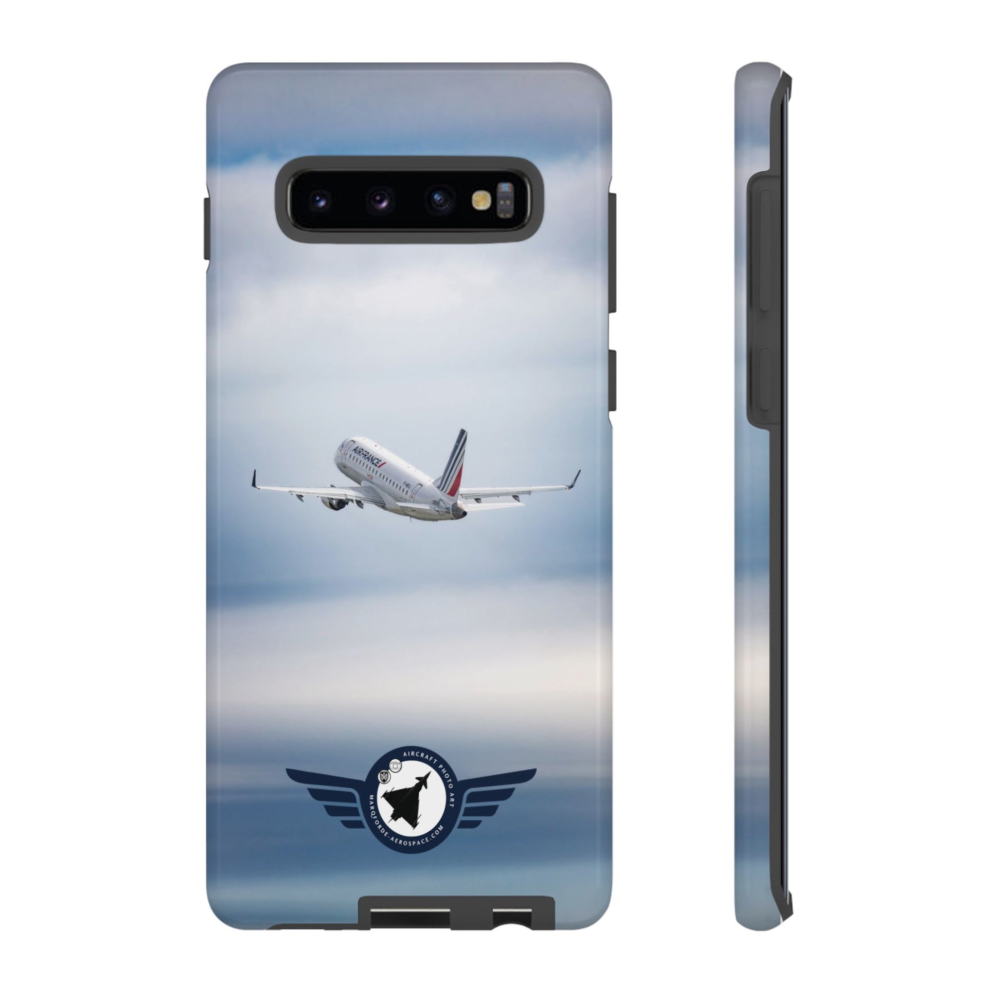 Side View of Air France Samsung Case – Tough & Durable