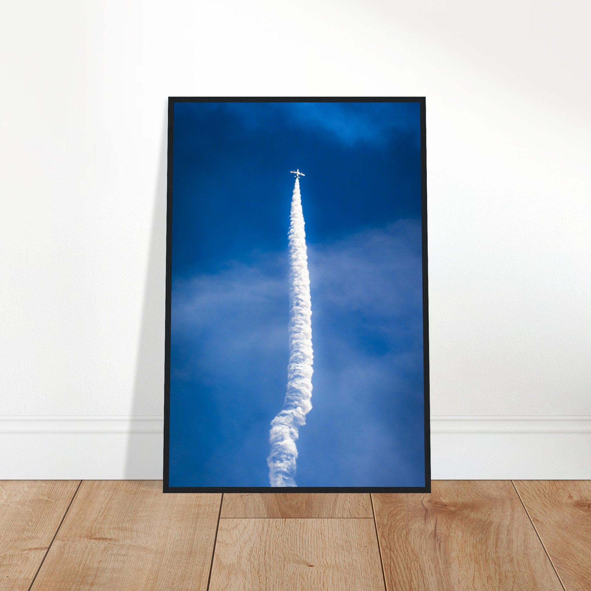 Frecce Tricolori Solo Flight Display Print – High-Quality Aerobatic Aviation Decor