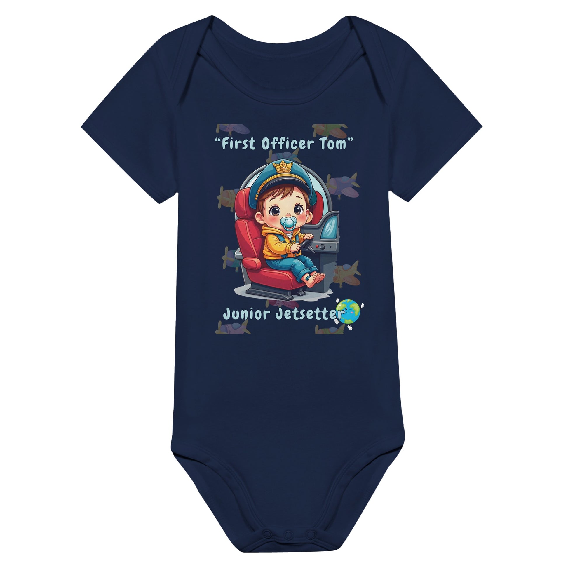 Junior Jetsetter Bodysuit – Lightweight & Breathable Baby Wear