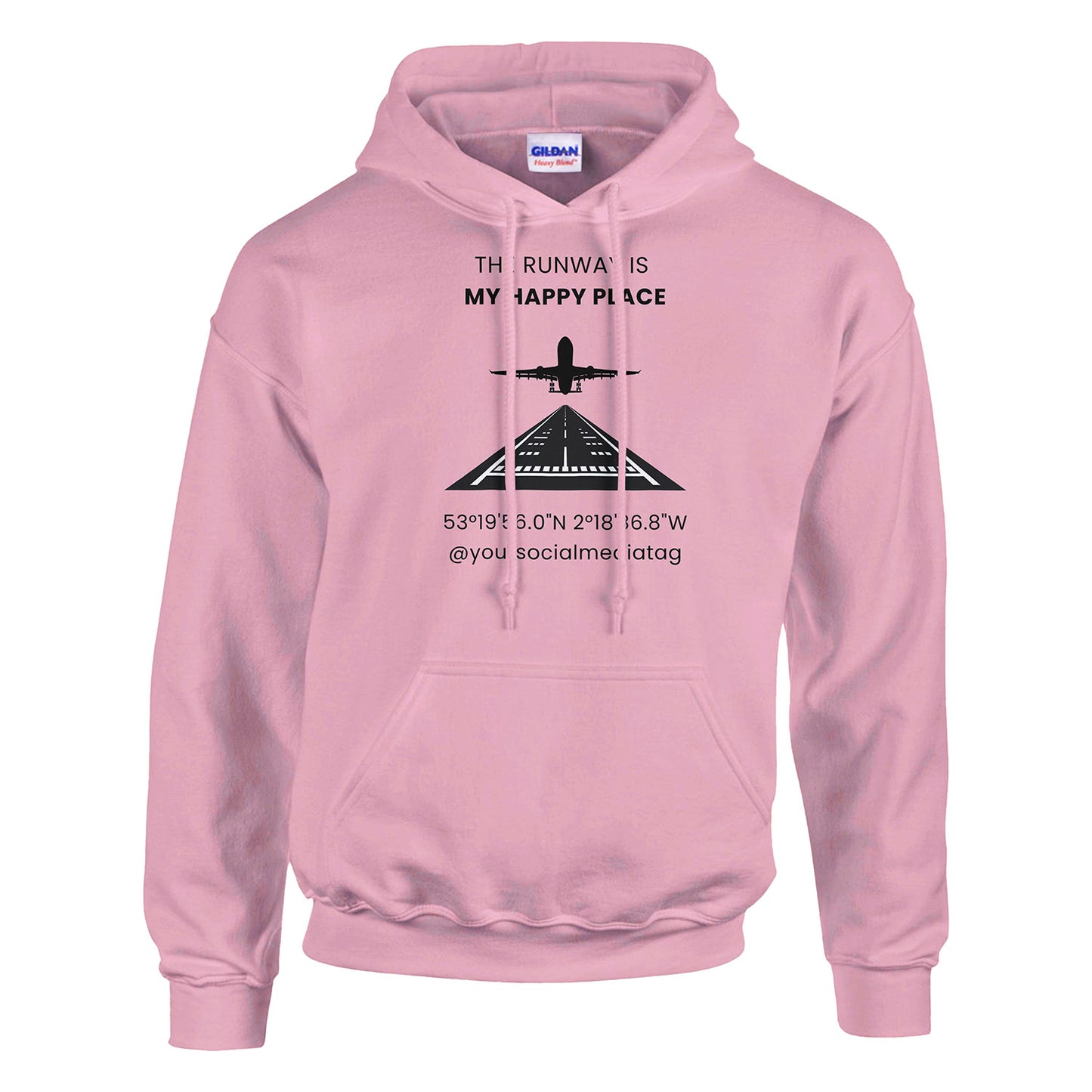 Aviation-Inspired T-Shirt – The Runway Is My Happy Place Edition