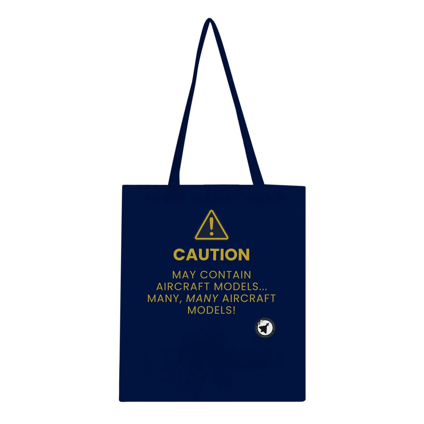 May Contain Aircraft Models Tote Bag – Spacious & Practical
