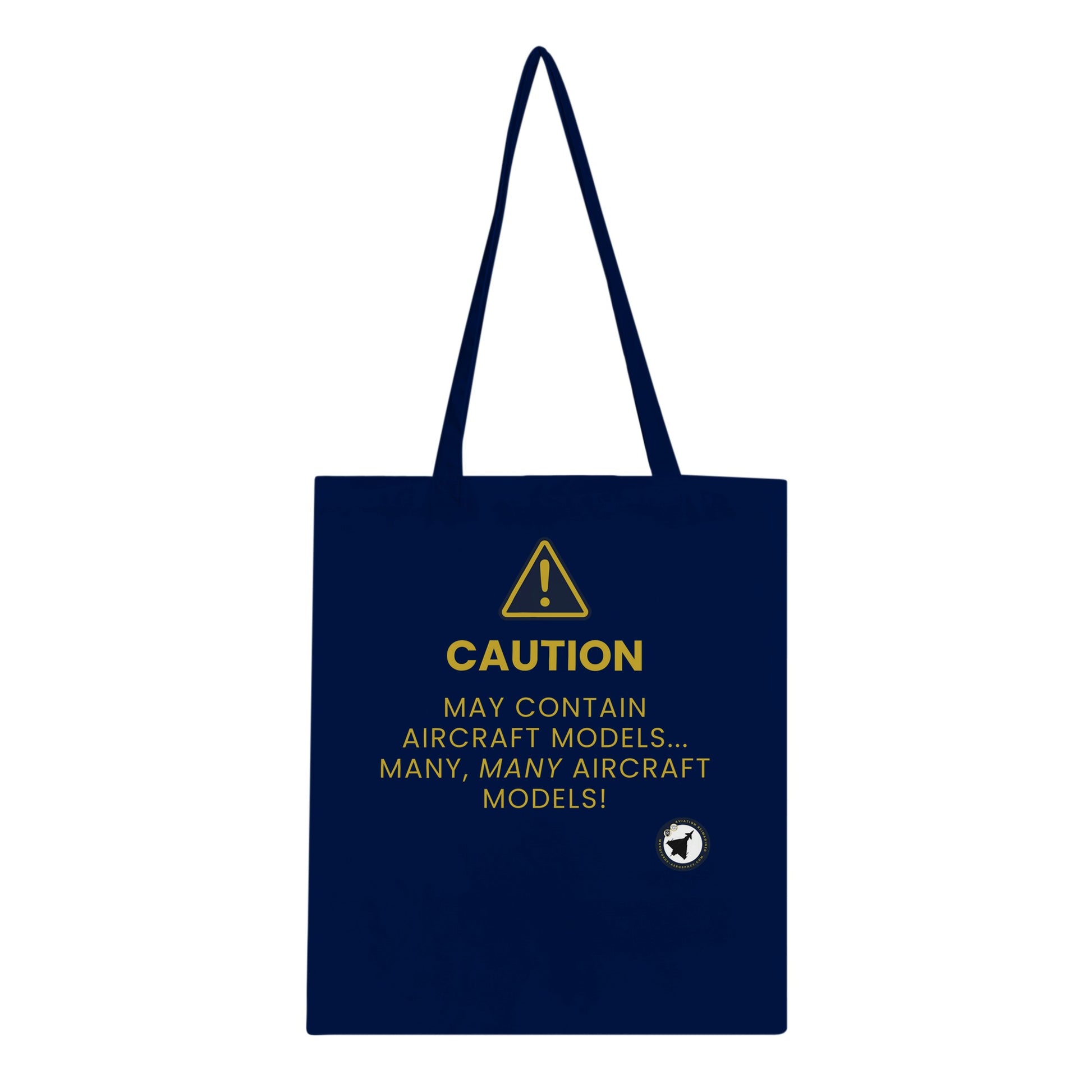 May Contain Aircraft Models Tote Bag – Spacious & Practical