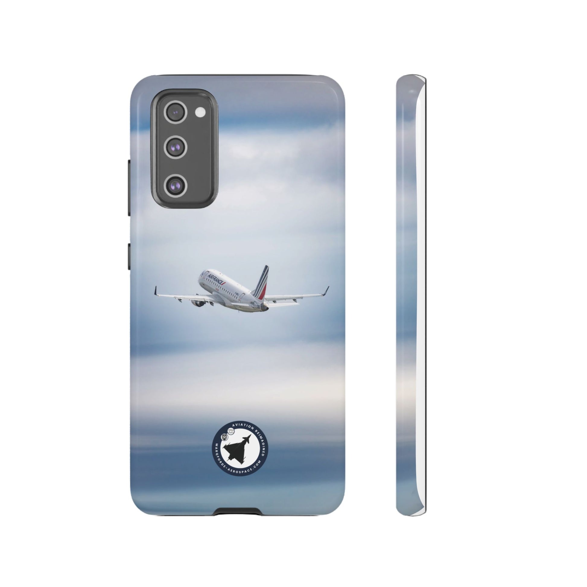 Premium Aviation Samsung Case with Air France Aircraft Artwork
