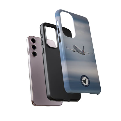 Aviation Samsung Case Featuring Air France Jet in Motion