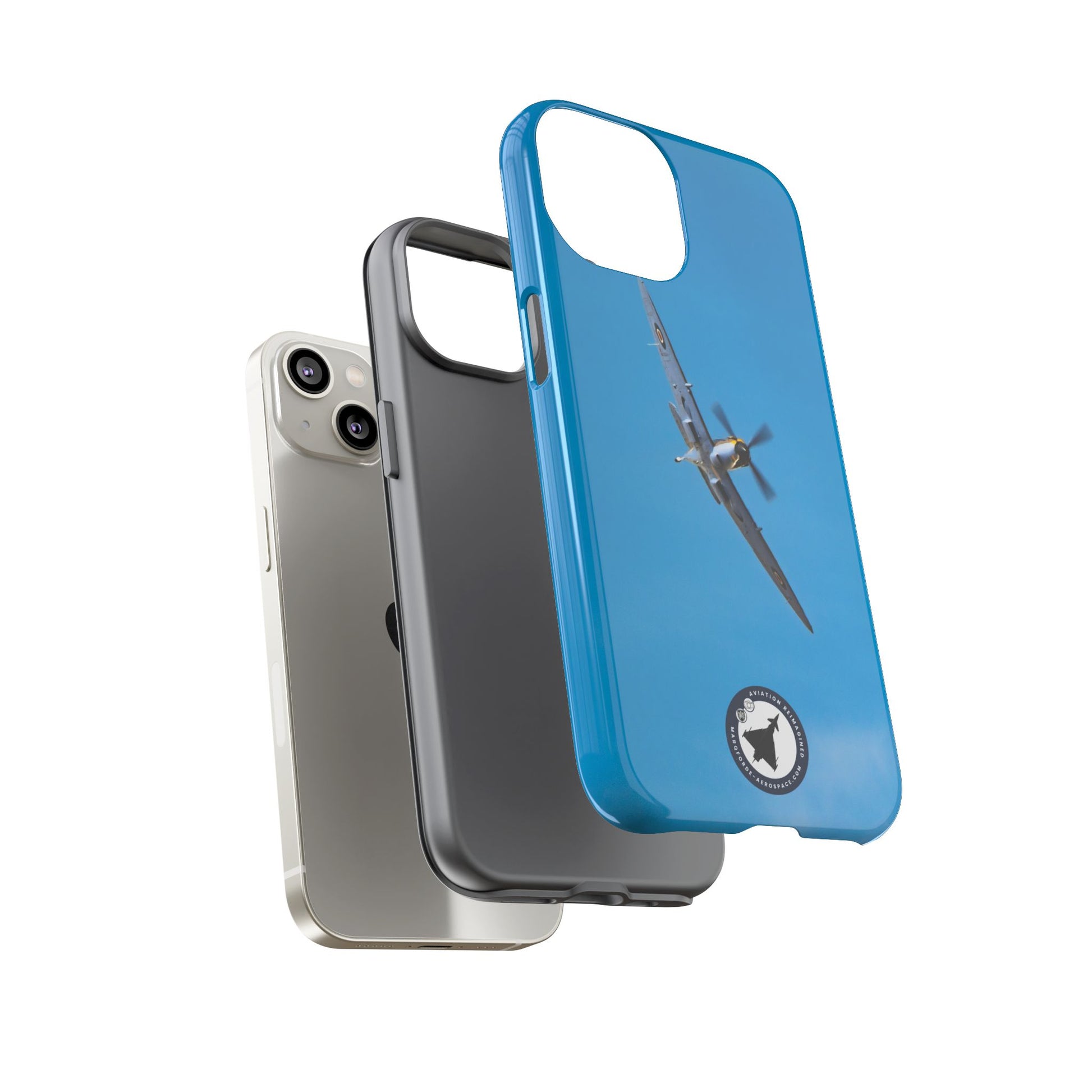 High-Speed RAF Supermarine Spitfire Flyby – Displayed on iPhone Case