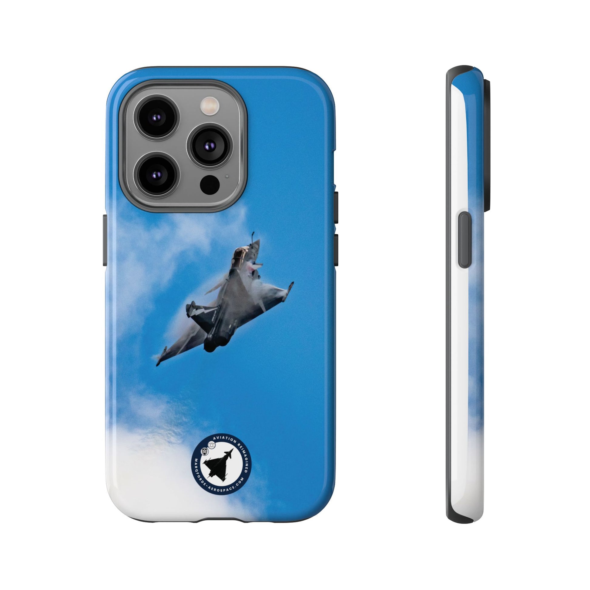 Side Profile of Dassault Rafale iPhone Case – High-Detail Print