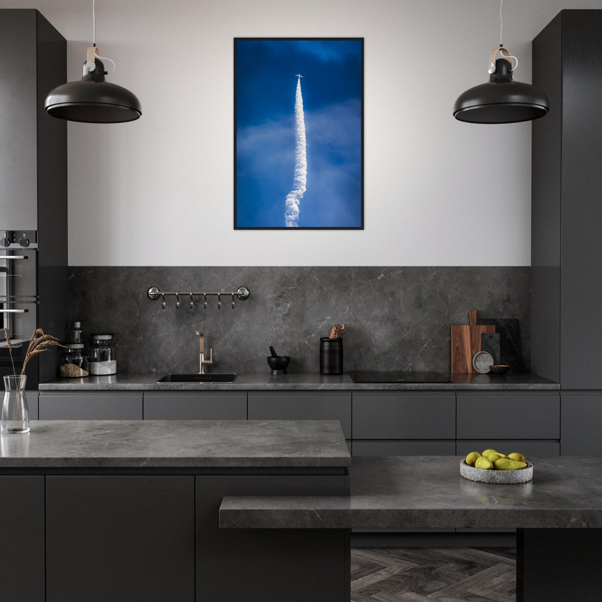 Aviation-Themed Wall Art – Frecce Tricolori Solo Ascent High-Speed Climb