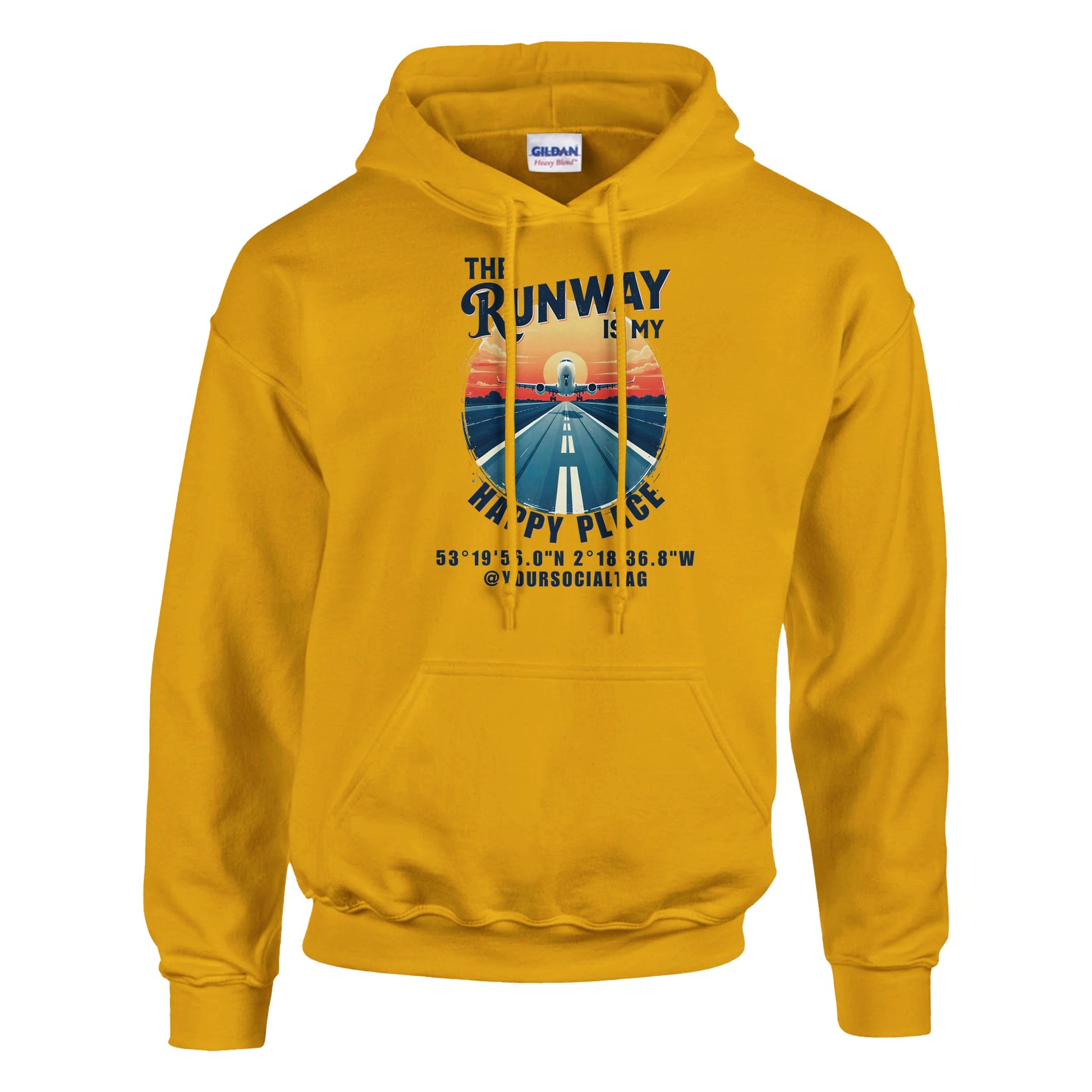Comfortable The Runway Is My Happy Place Shirt – Ideal for Frequent Flyers