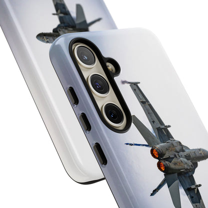 High-Speed Finnish F-18 Hornet Flyby – Printed on Samsung Case