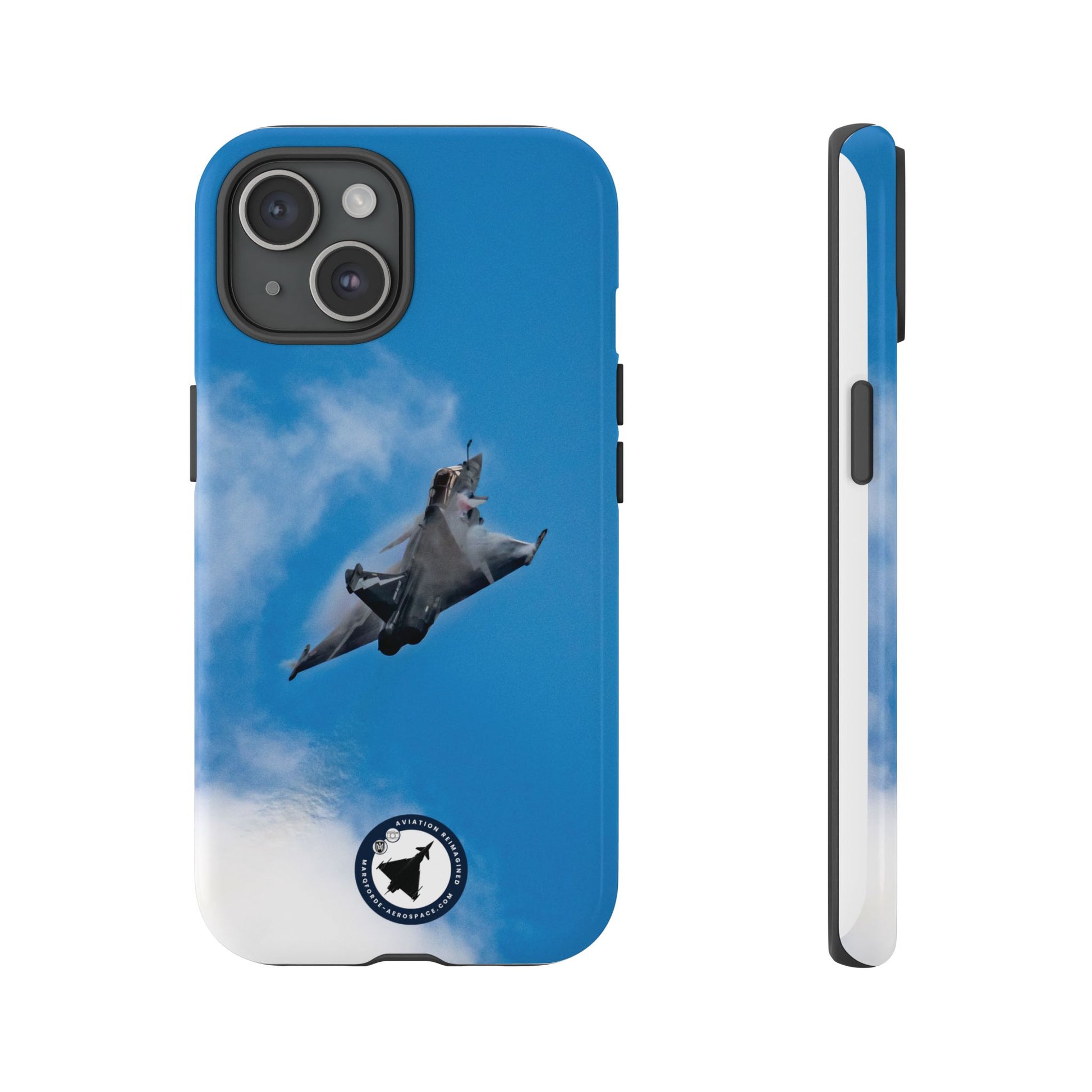 Close-Up Shot of Dassault Rafale Jet on iPhone Tough Case