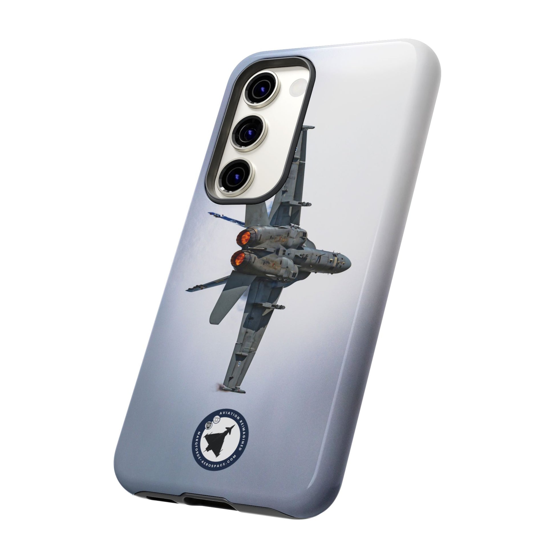 Premium Fighter Jet Samsung Cover – Finnish F-18 Hornet Tactical Flight