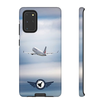 Protective Samsung Case Featuring Air France Jet in Action